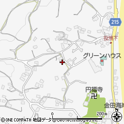 神奈川県三浦市南下浦町金田26周辺の地図