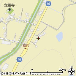 島根県大田市久利町松代61周辺の地図