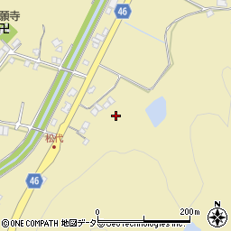 島根県大田市久利町松代427周辺の地図