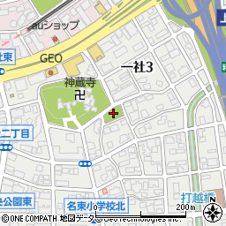 愛知県名古屋市名東区一社3丁目周辺の地図
