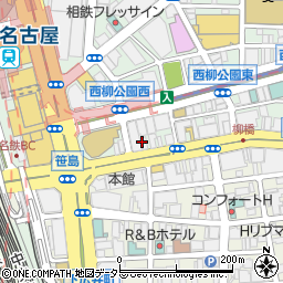 名駅 りきゅう（Rikyu）周辺の地図