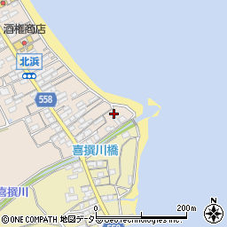 滋賀県大津市和邇北浜1-2周辺の地図