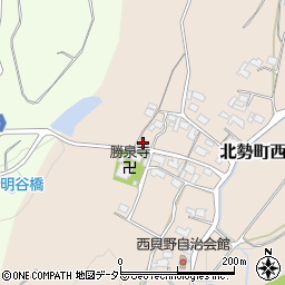 三重県いなべ市北勢町西貝野211周辺の地図