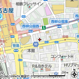K style Banpuet ウェディングホール名駅周辺の地図