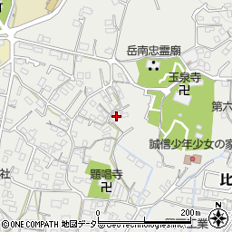 静岡県富士市比奈1332周辺の地図