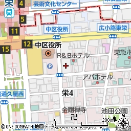 愛知県建築住宅センター（一般財団法人）　確認審査周辺の地図