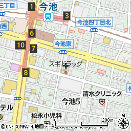 イマイケ5丁目給酔所 半立ち飲み サクランボ周辺の地図