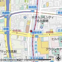 納屋橋中華 yujians kitchen周辺の地図