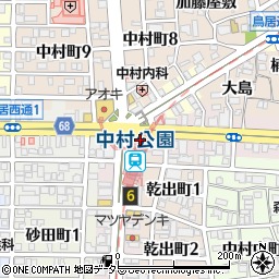 株式会社松栄楽器名古屋店ピアノ技術センター周辺の地図
