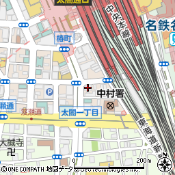 ミニストップ名古屋駅西店周辺の地図