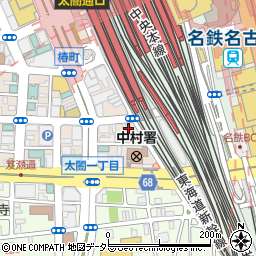 名駅ＡＢＣビル周辺の地図