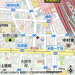 国鉄労組名古屋地方本部周辺の地図