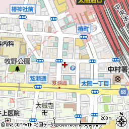 株式会社巣山プロダクション　営業部周辺の地図