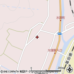 静岡県浜松市天竜区水窪町奥領家3332-3周辺の地図