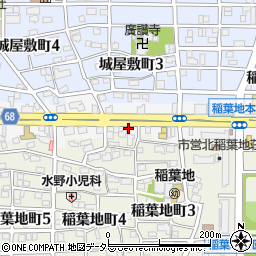 愛知県名古屋市中村区稲葉地本通2丁目21周辺の地図
