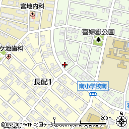 愛知県長久手市喜婦嶽1412周辺の地図