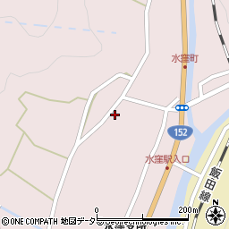 静岡県浜松市天竜区水窪町奥領家3332周辺の地図
