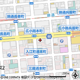 ＳＢＩ新生銀行栄フィナンシャルセンター周辺の地図