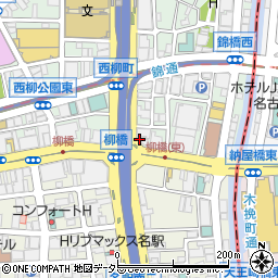 バナナジュース専門店 バナナパニック 名駅店周辺の地図