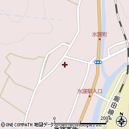 静岡県浜松市天竜区水窪町奥領家3334周辺の地図