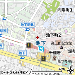 キンコーズ・ジャパン　池下店周辺の地図
