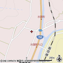 静岡県浜松市天竜区水窪町奥領家3348周辺の地図