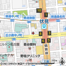 株式会社朋栄　名古屋営業所周辺の地図