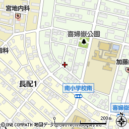 愛知県長久手市喜婦嶽1213周辺の地図