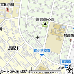 愛知県長久手市喜婦嶽1210周辺の地図
