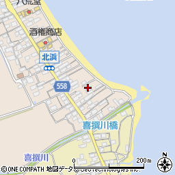 滋賀県大津市和邇北浜21-2周辺の地図