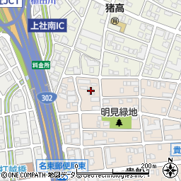 ミナト医科学名古屋営業所周辺の地図