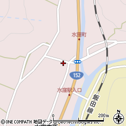静岡県浜松市天竜区水窪町奥領家3347周辺の地図