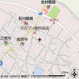 滋賀県愛知郡愛荘町蚊野1538周辺の地図