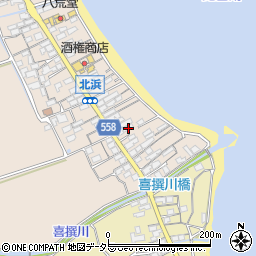 滋賀県大津市和邇北浜25周辺の地図