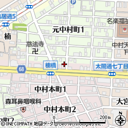 興英社印刷所周辺の地図