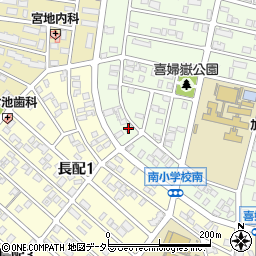愛知県長久手市喜婦嶽1409周辺の地図