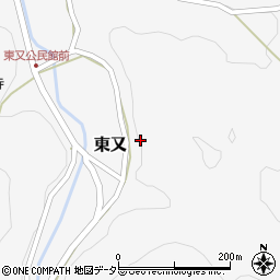 京都府京丹波町（船井郡）東又（石黒）周辺の地図