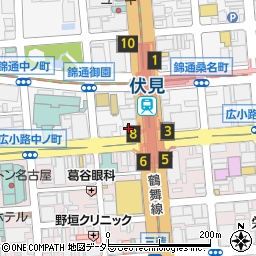 東京計器株式会社　名古屋営業所周辺の地図