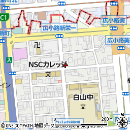 ネネチキン 新栄店周辺の地図