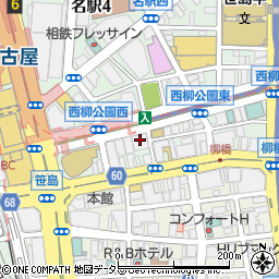 名鉄バス株式会社周辺の地図
