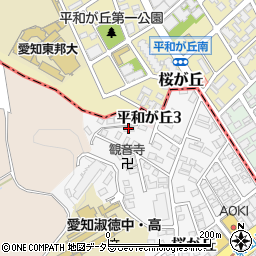 桜ケ丘コーポ周辺の地図