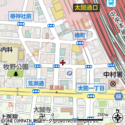 愛知県名古屋市中村区椿町13-11周辺の地図