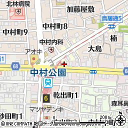 ＯＴＡ株式会社　中村公園営業センター周辺の地図