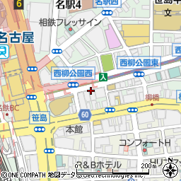 名駅 田ドゥエ 名古屋駅周辺の地図