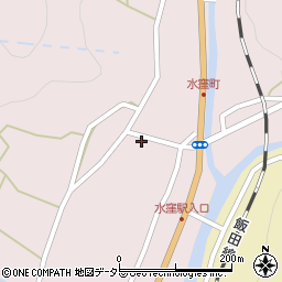 静岡県浜松市天竜区水窪町奥領家3349周辺の地図