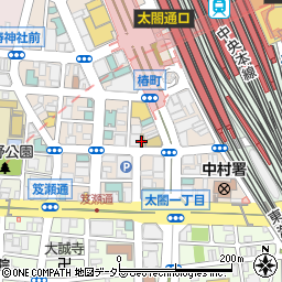 すき家名駅西店周辺の地図