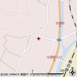 静岡県浜松市天竜区水窪町奥領家3351-4周辺の地図