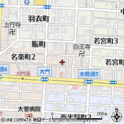 〒453-0024 愛知県名古屋市中村区名楽町の地図