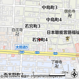 愛知県名古屋市中村区若宮町4丁目30周辺の地図