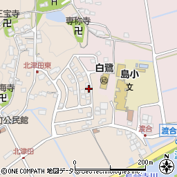 滋賀県近江八幡市北津田町370-60周辺の地図